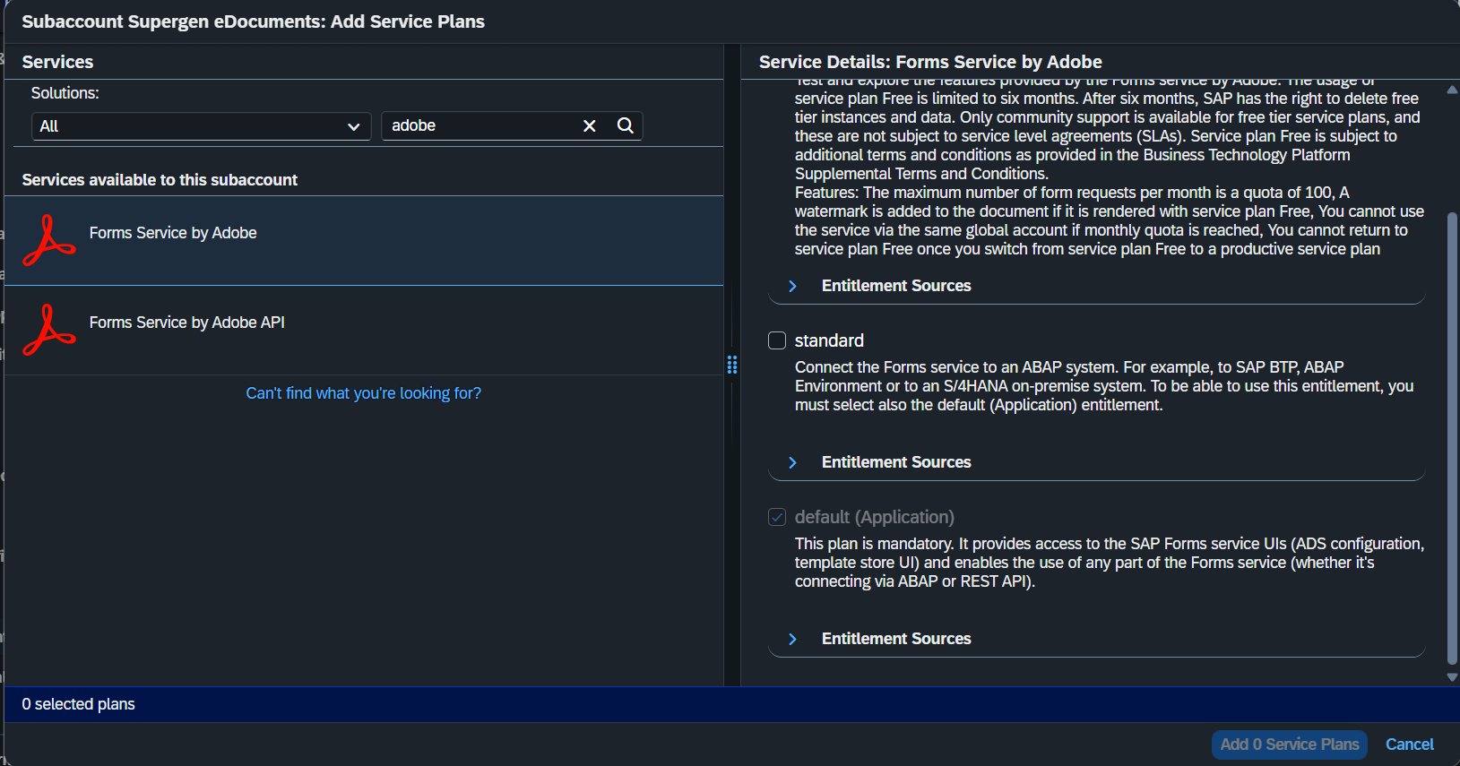 BTP_Adobe_Serivce_Plans