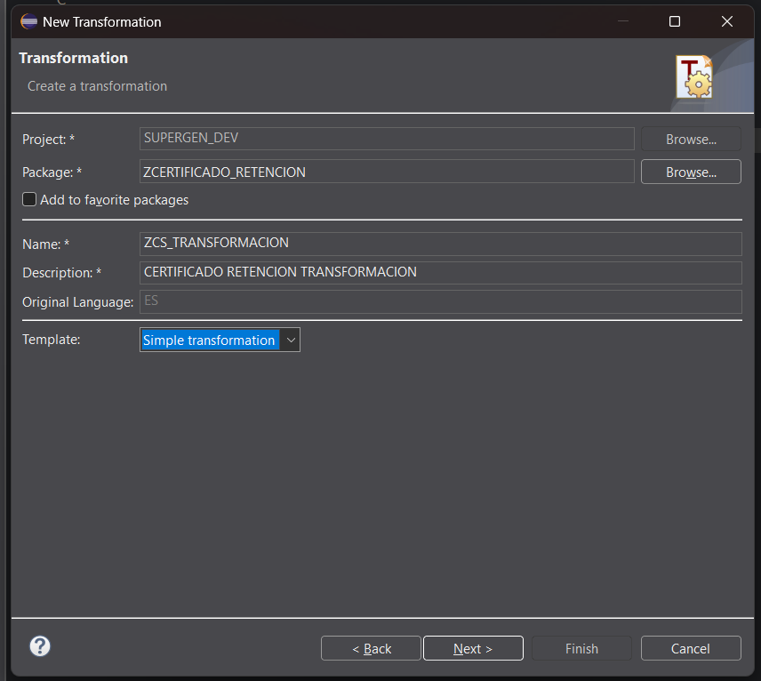 Transformation_create